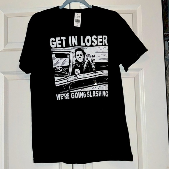 Spencer's Tops - Going Slashing Michael Myers T Shirt - Halloween
